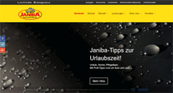 Desktop Screenshot of janiba.at