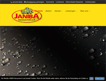 Tablet Screenshot of janiba.at